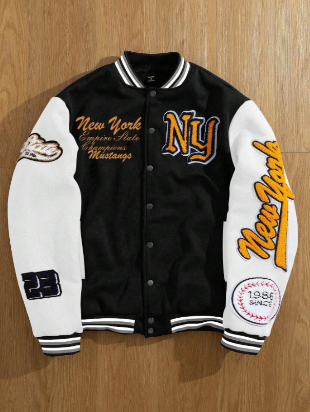 Chaqueta Varsity NY Classic 1986