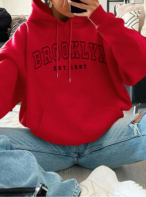 Hoodie Brooklyn Est. 1997 | Colores Urban Pastel y Neutros