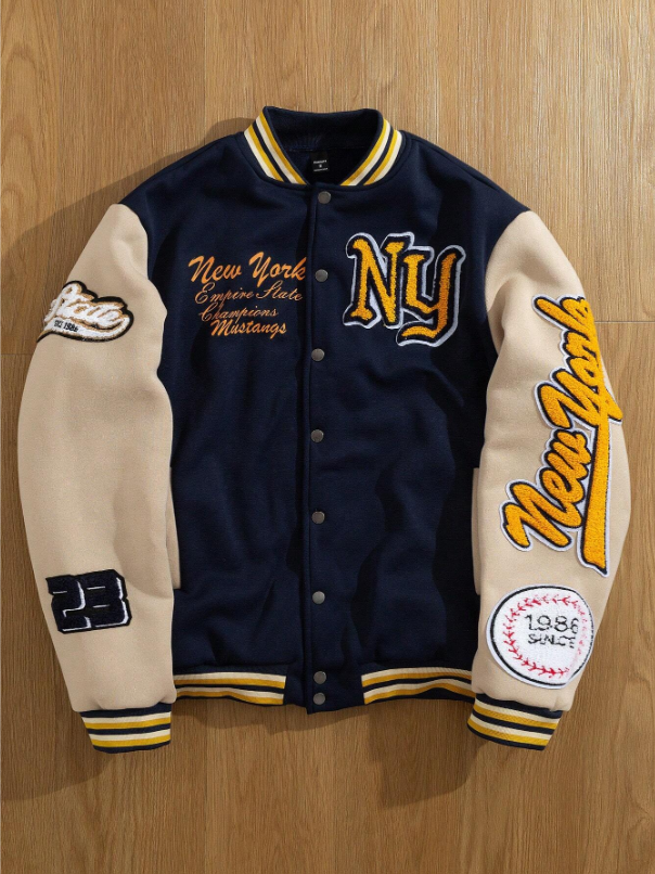 Chaqueta Varsity NY Classic 1986