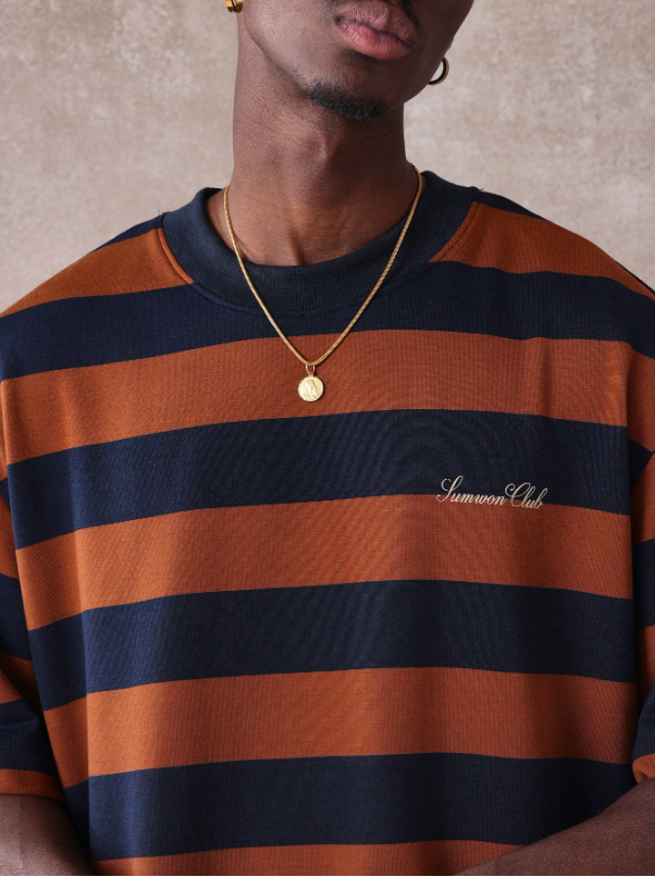 Camiseta Bev Hills Rayas | Edición Summer Club