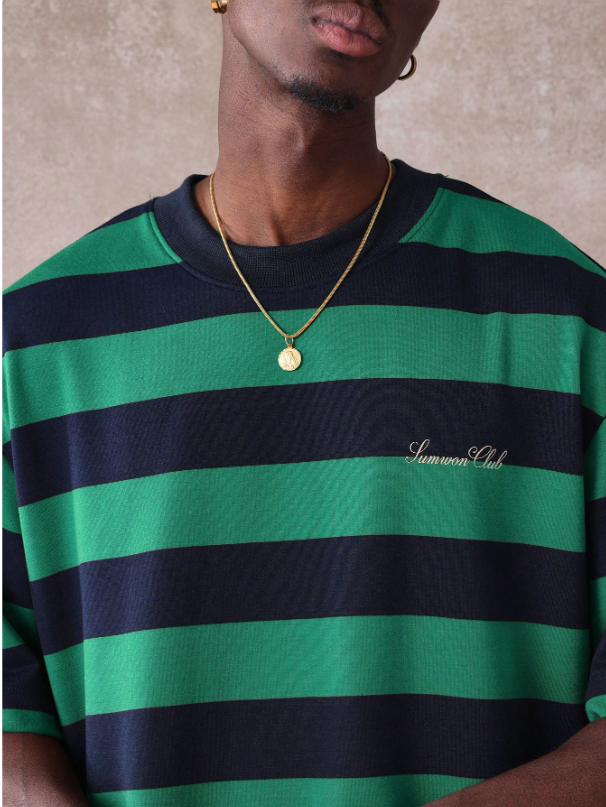 Camiseta Bev Hills Rayas | Edición Summer Club