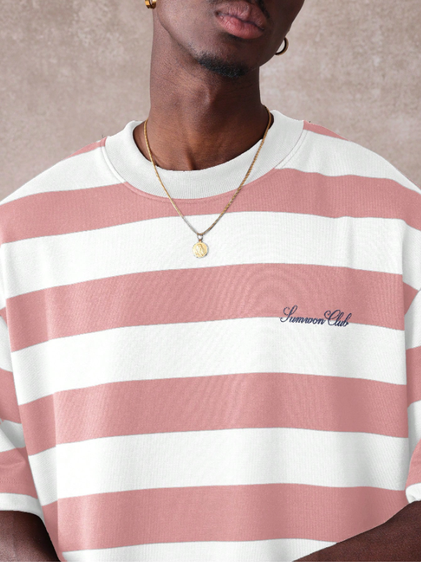 Camiseta Bev Hills Rayas | Edición Summer Club