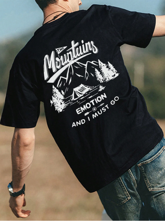 Camiseta Mountain Spirit | Estilo Outdoor