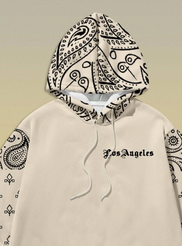 Hoodie Los Angeles | Estilo Bandana Streetwear