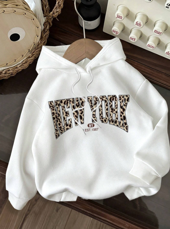 Hoodie New York 1987 | Animal Print Edition