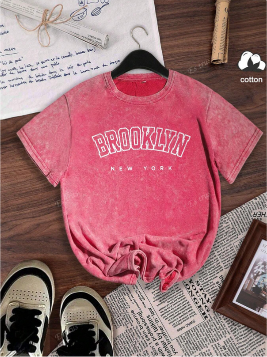Camiseta BROOKLYN VINTAGE – Estilo Urbano Retro