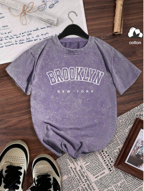 Camiseta BROOKLYN VINTAGE – Estilo Urbano Retro